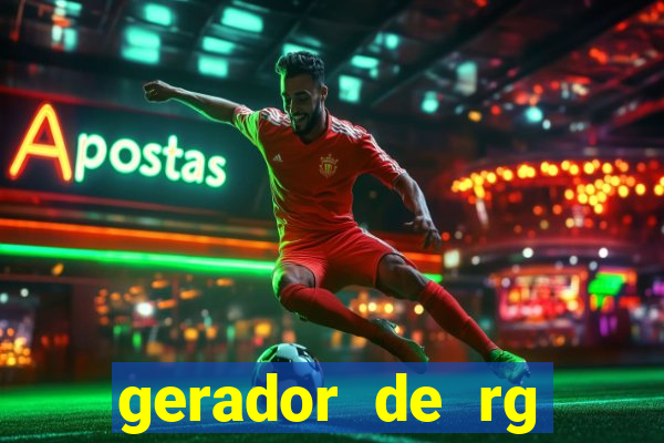 gerador de rg frente e verso